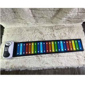 Rock and Roll It!‎ Xylophone Piano Mat Roll Up Electronic